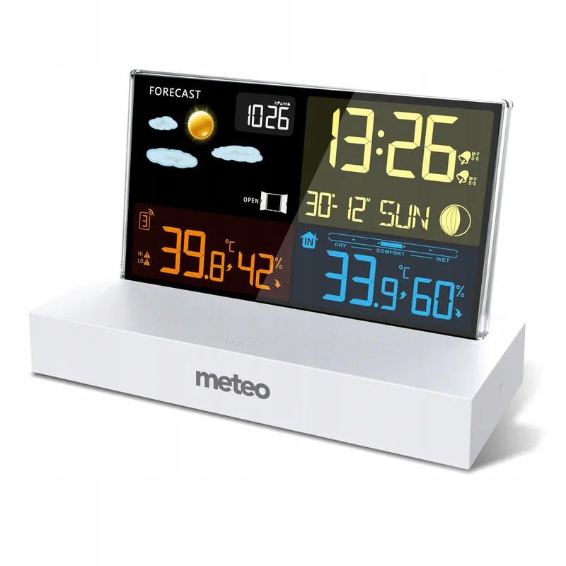 Stacja Pogodowa Z Dcf METEO SP110 B Pogodynka