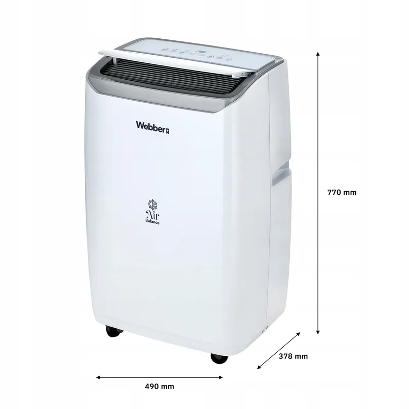 Klimatyzator Przenośny 16000BTU 4w1 WIFI Grzanie Osuszacz Do 59m²