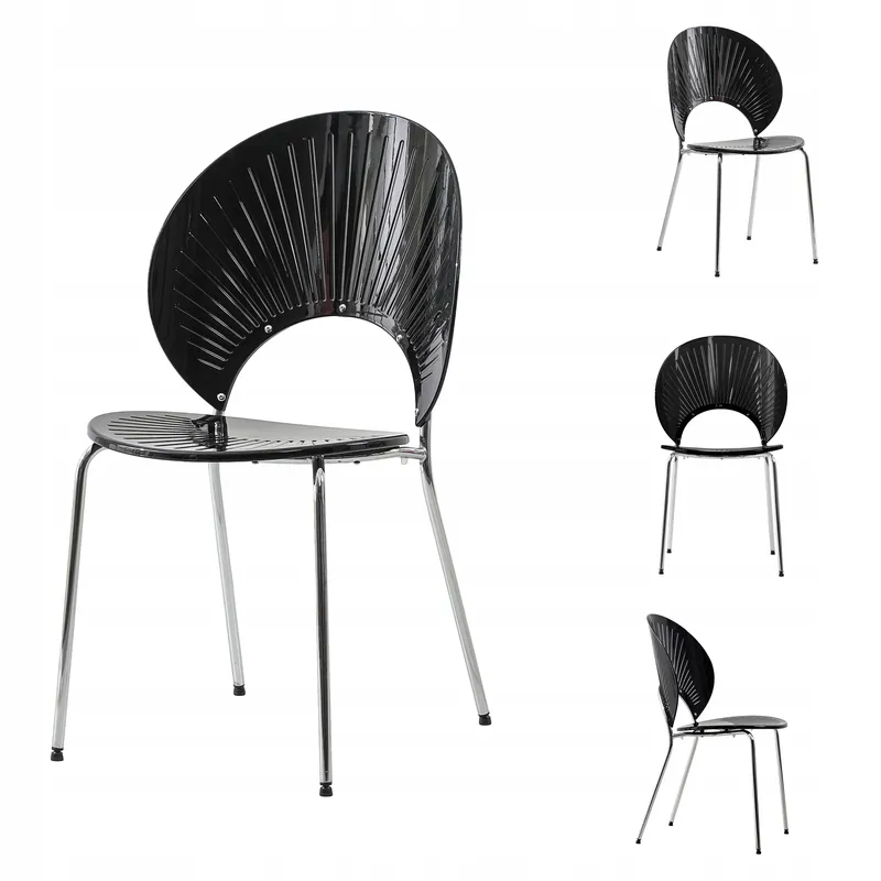 KRZESŁO KRZESŁA CORVARA NOWOCZESNE Z Polycarbonatu