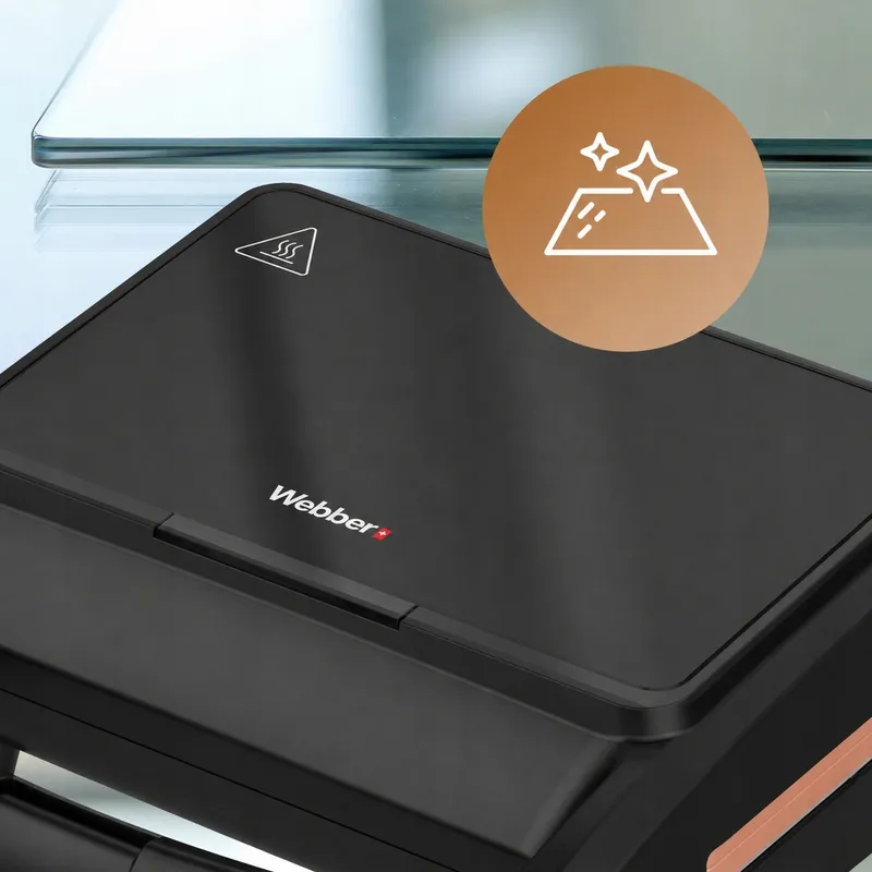 Opiekacz Do Kanapek Toster AURUM SR2-G Ceramiczny 800W Wyjmowane