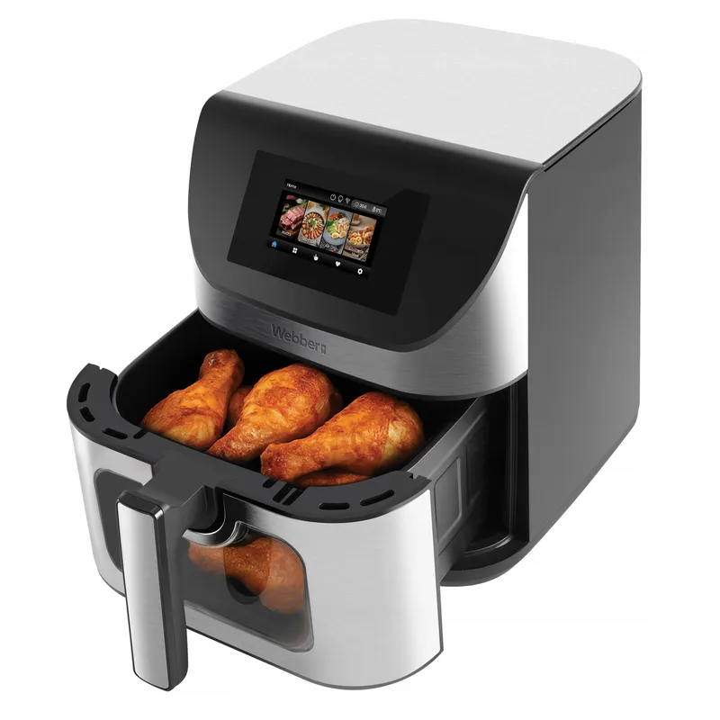 Frytkownica Beztłuszczowa Air Fryer 8l WIFI Nieprzywierająca 10 P 2200W