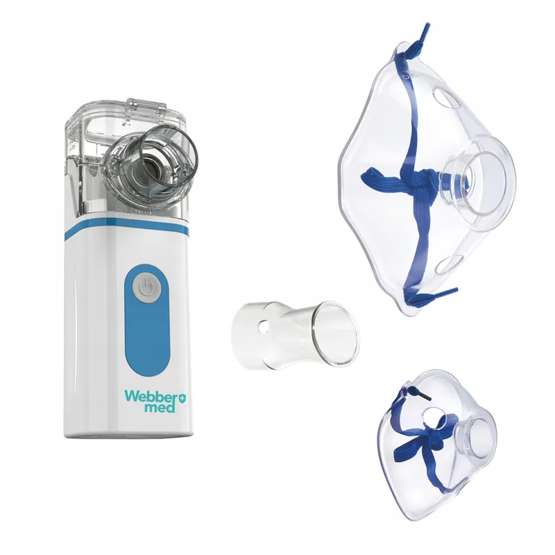 INHALATOR NEBULIZATOR Dla Dzieci I DOROSŁYCH -PRZENOŚNY Na Akumulator Cichy