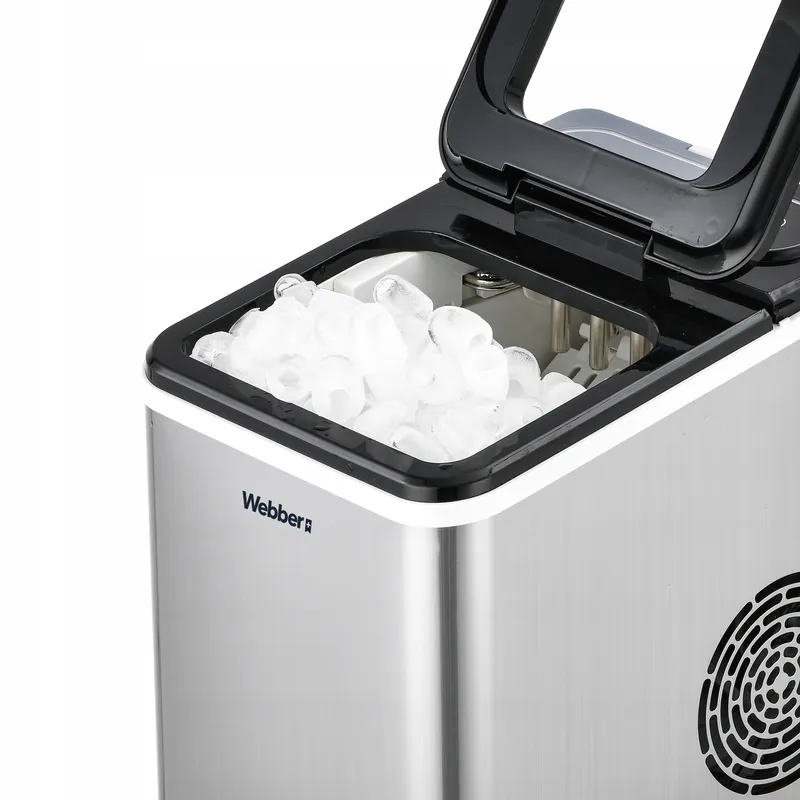 Kostkarka Do Lodu Ruka IM-002 Inox 13kg 165W 2 Rozmiary Kostek 1,5 l