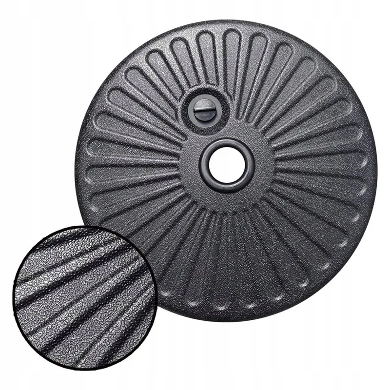Podstawa Do Parasola Ogrodowego Napełniana Wodą 25 l 28 kg Taras Ogród HDPE