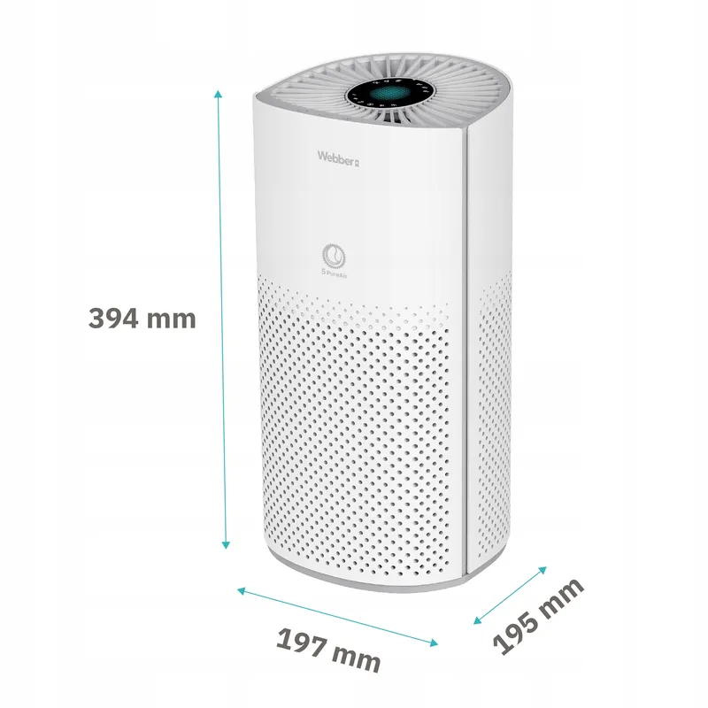 Oczyszczacz Powietrza AP8550 HEPA H13 WIFI UV-C Jonizacja Smart AI
