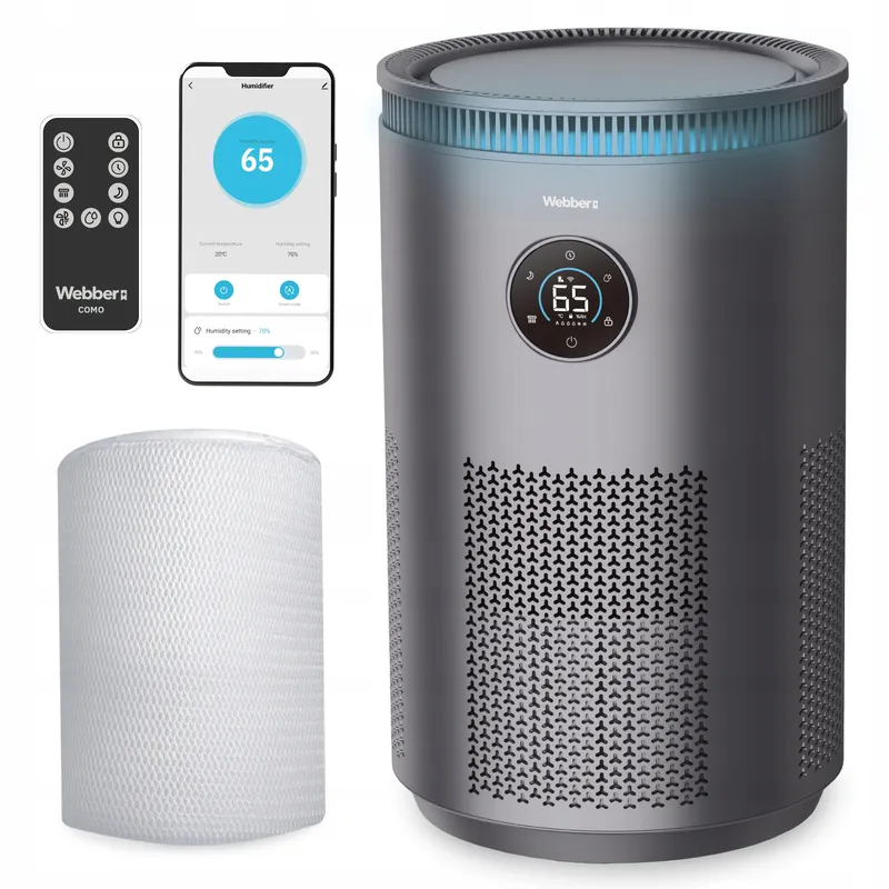 Nawilżacz Ewaporacyjny COMO EH4001 UV-C WIFI ATR 360° 5l LAMPA UVC