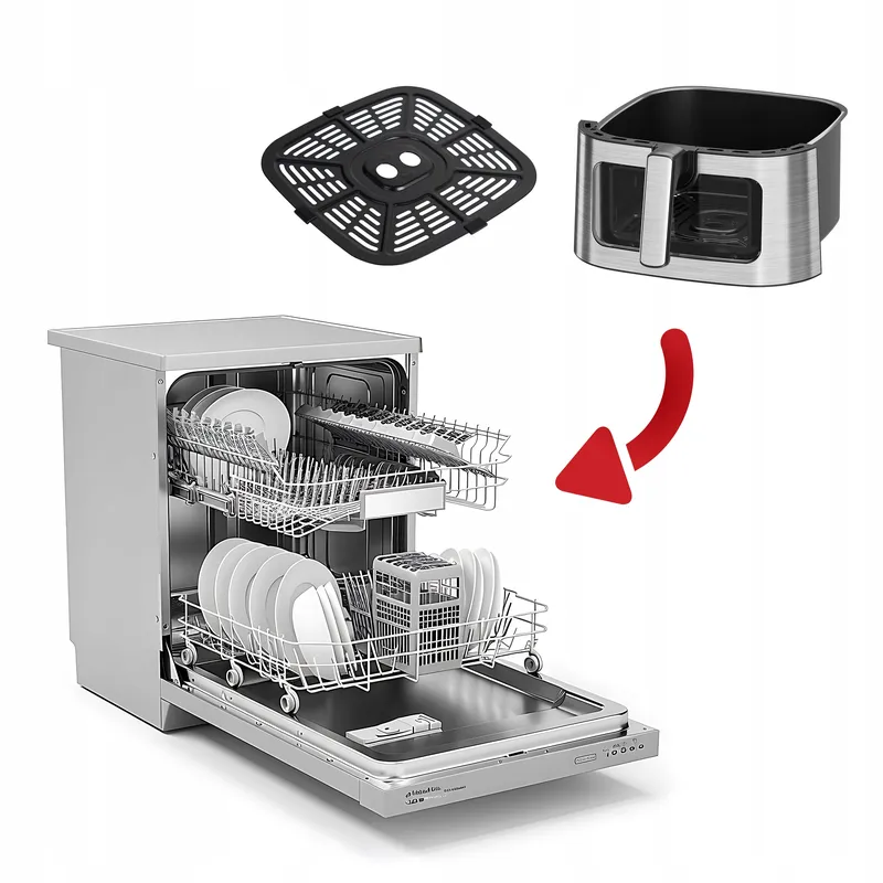 Frytkownica Beztłuszczowa Air Fryer 8,8l Nieprzywierająca 10 P 2200W