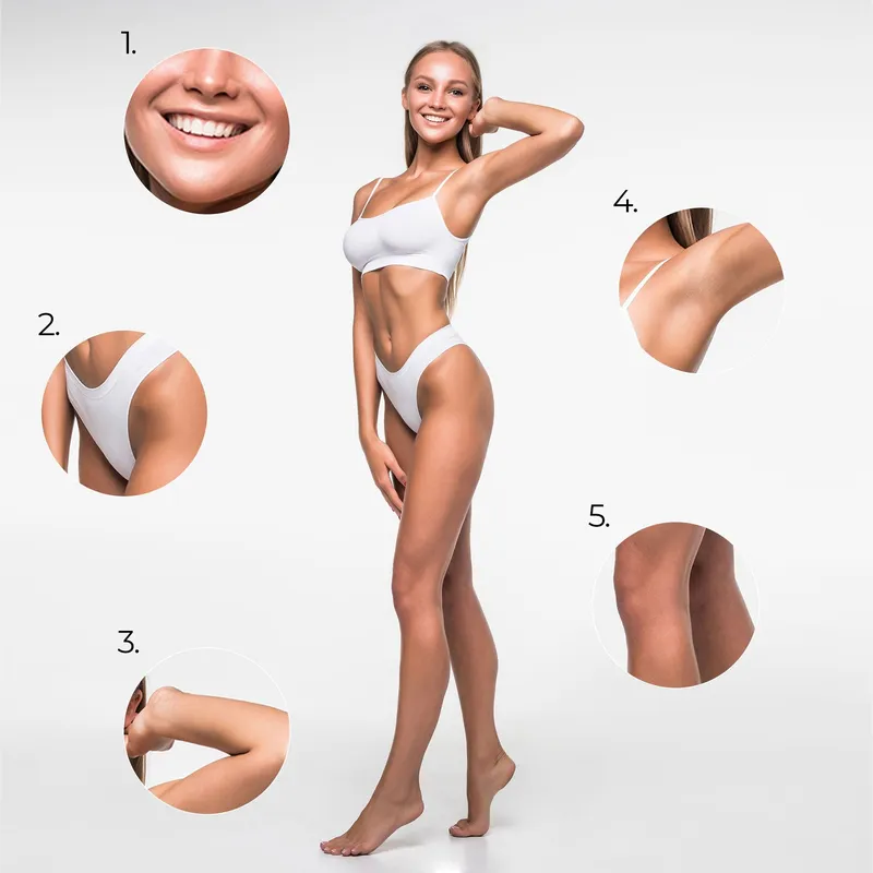 Depilator Ipl Do Włosów Ciała Laserowy Bikini Nóg Bezbolesny Ipl S 7