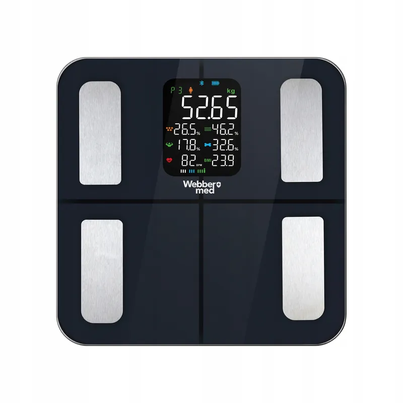 Waga Łazienkowa Analityczna 16 Parametrów Apple Health, Google Fit, IF1320C