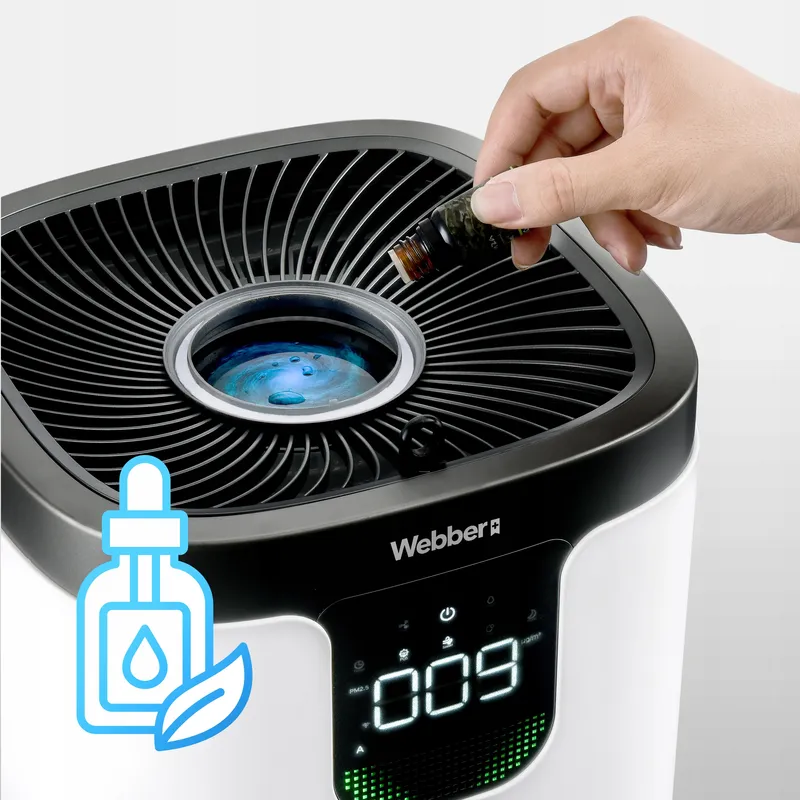 Oczyszczacz Powietrza APEH11003 WIFI HEPA 12 UV Jonizator Nawilżacz