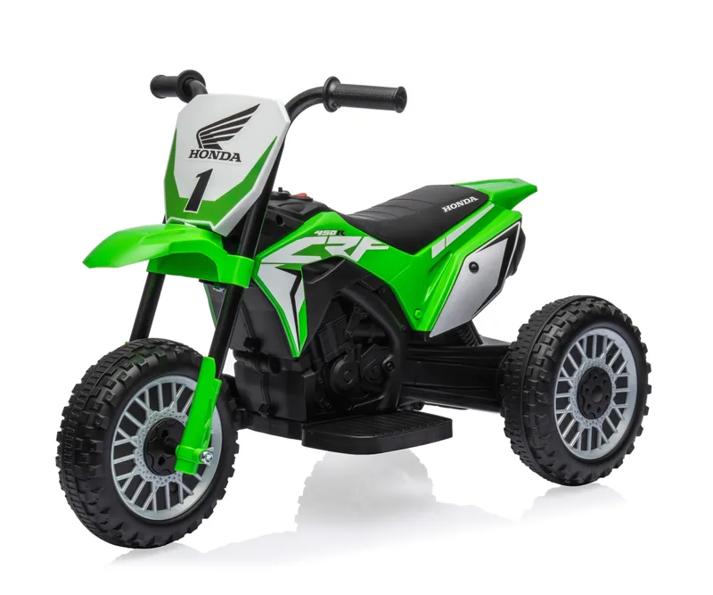 Pojazd Na Akumulator Motocykl HONDA CRF 450R Green MILLY MALLY