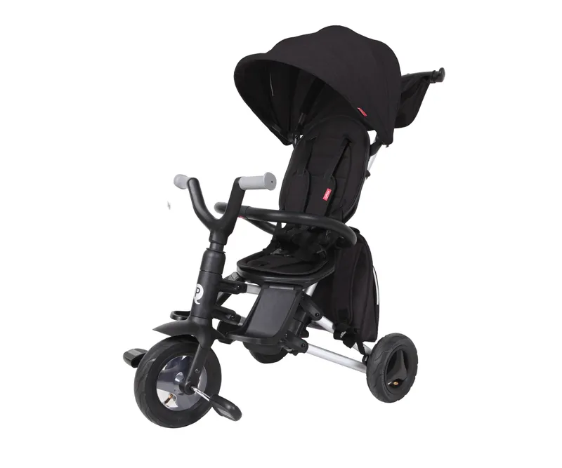 QPLAY Rowerek Trójkołowy Nova+ Rubber Black
