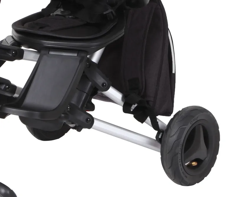 QPLAY Rowerek Trójkołowy Nova+ Rubber Black