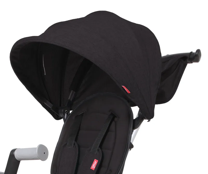 QPLAY Rowerek Trójkołowy Nova+ Rubber Black