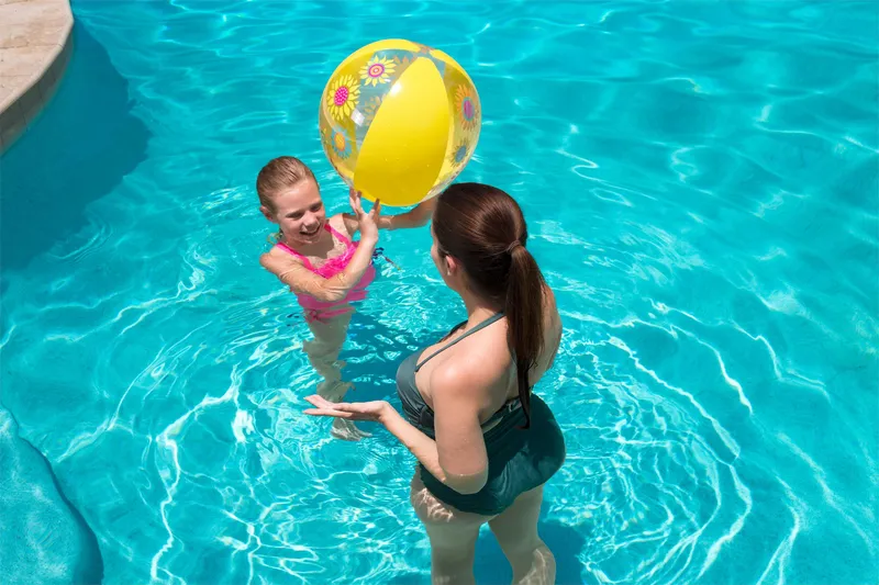 BESTWAY 31036 Piłka Plażowa 51cm - Żółta