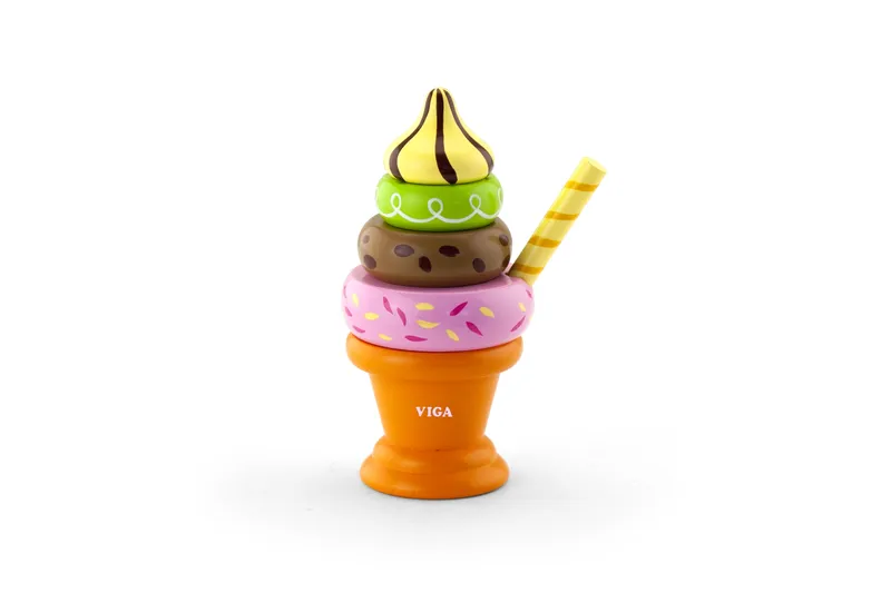 VIGA 51322 Mini Piramidka Lody Owocowe
