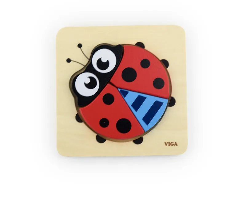 VIGA 50168 Pierwsze Puzzle Maluszka - Biedronka
