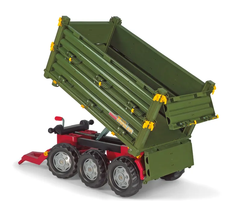 ROLLY TOYS 125012 Przyczepa ROLLY-Multi Trailer 3-OSIE