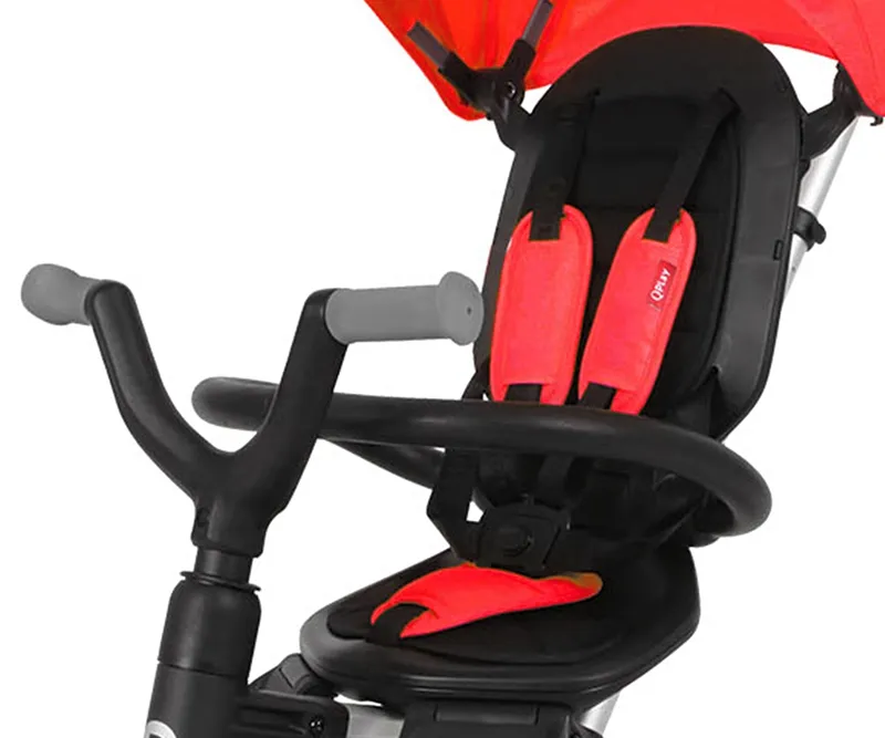 QPLAY Rowerek Trójkołowy Nova EVA Red