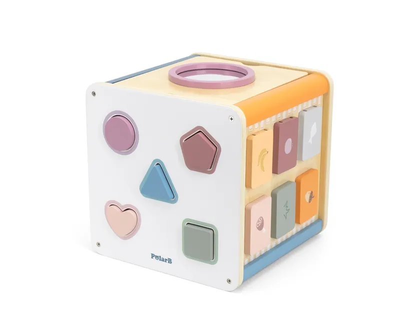 VIGA 44098 PolarB Sześcian Edukacyjny 8w1