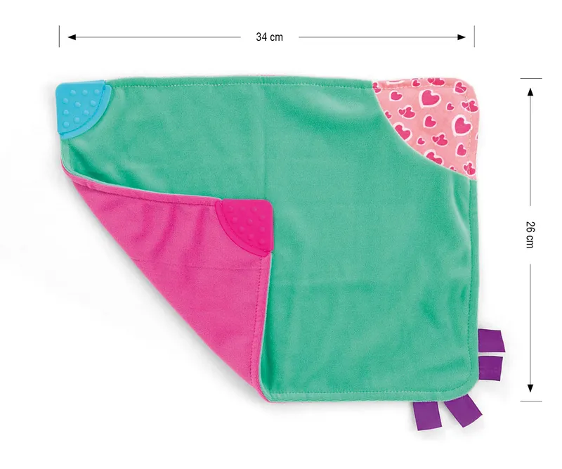Zabawka Pluszowa Kocyk - Blanky MILLY MALLY - 14325 PINK