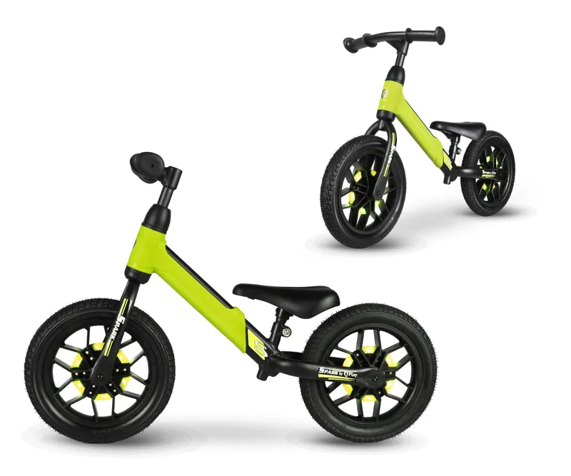QPLAY Rowerek Biegowy Spark Green