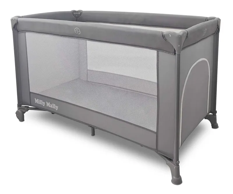 MILLY MALLY Łóżeczko Turystyczne Mirage Grey