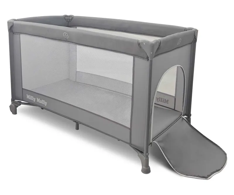MILLY MALLY Łóżeczko Turystyczne Mirage Grey