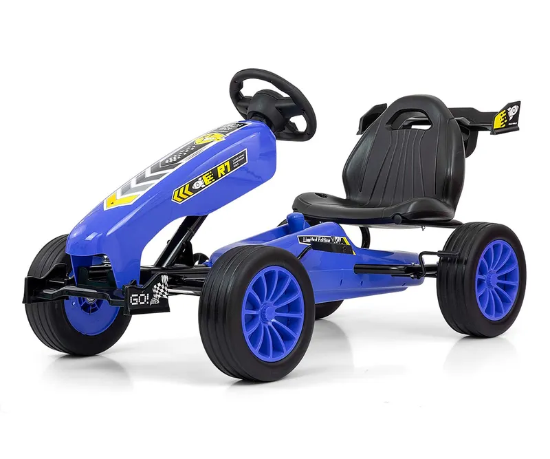MILLY MALLY Gokart Na Pedały Rocket Navy
