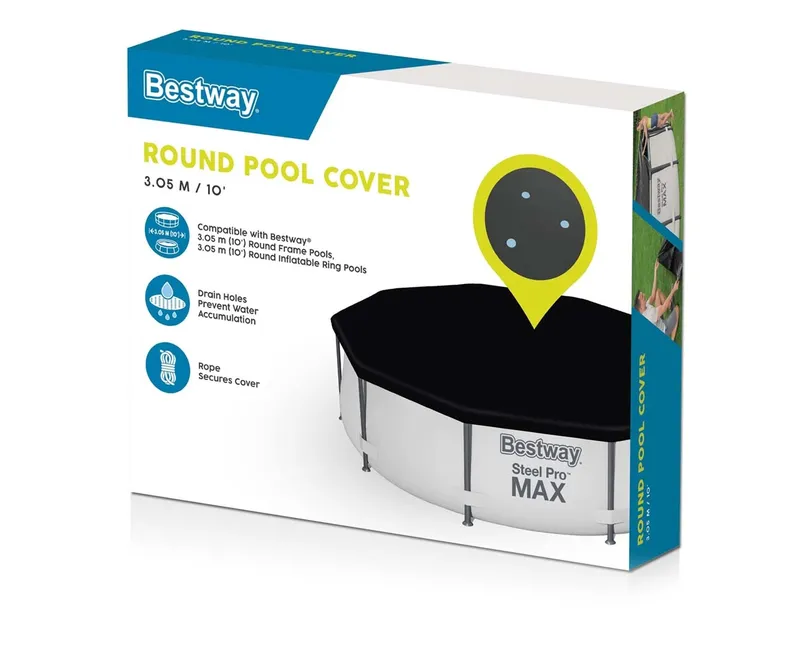 BESTWAY 58036 Pokrywa Do Basenu Okrągłego 3.05m