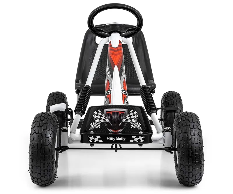 MILLY MALLY Gokart Na Pedały Thor White