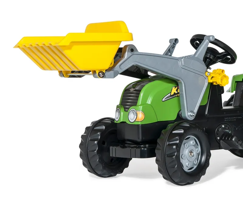 ROLLY TOYS 023134 Traktor ROLLY Kid X Z Łyżka I Przyczepa - Zielony