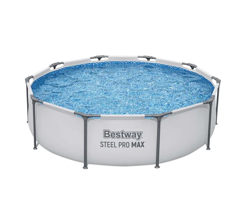 BESTWAY 56406 Basen Stelażowy Steel Pro Max Okrągły 3.05m X 76cm