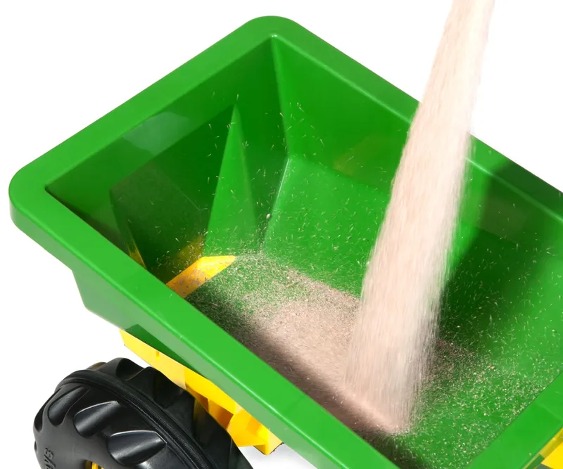 ROLLY TOYS 125111 Przyczepa ROLLY Streumax Piaskarka John Deere