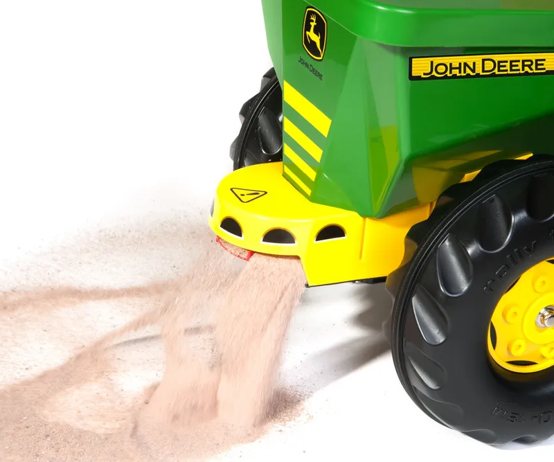 ROLLY TOYS 125111 Przyczepa ROLLY Streumax Piaskarka John Deere