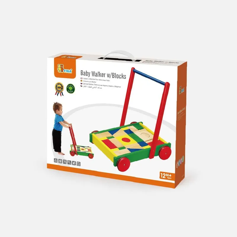VIGA 50306B Chodzik Dla Dzieci Z Klockami