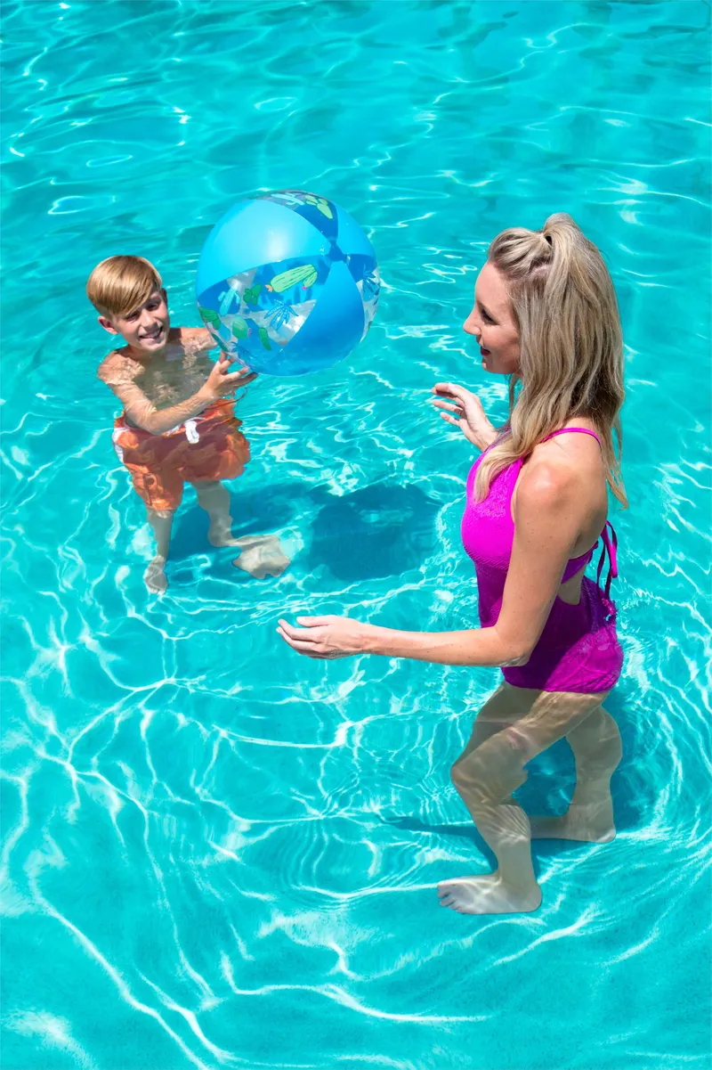 BESTWAY 31036 Piłka Plażowa 51cm - Niebieska