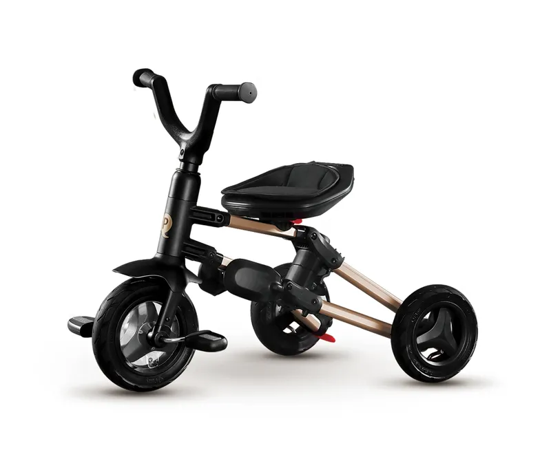 QPLAY Rowerek Trójkołowy Nova+ Rubber Golden