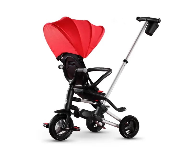 QPLAY Rowerek Trójkołowy Nova+ Rubber Red