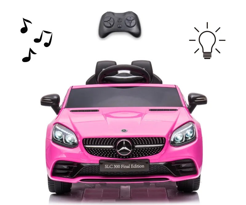 MILLY MALLY Pojazd Na Akumulator MERCEDES-Benz SLC Pink