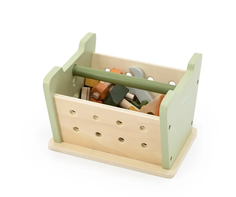 VIGA 44249 PolarB Skrzynka 2w1 - Stolik Małego Majsterkowicza