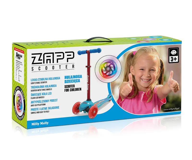 Scooter Zapp Black Mint MILLY MALLY