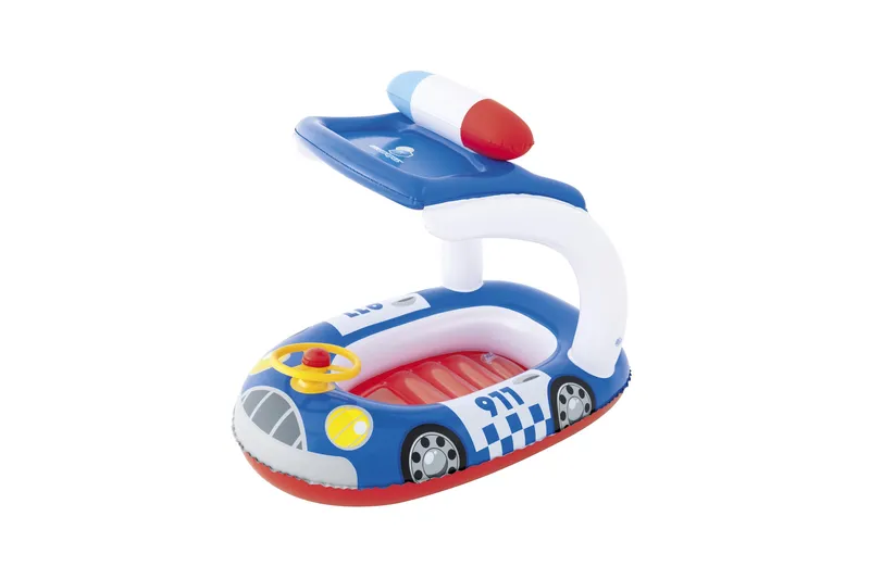 BESTWAY 34103 Łódeczka Z Daszkiem Mix- Auto Niebieskie