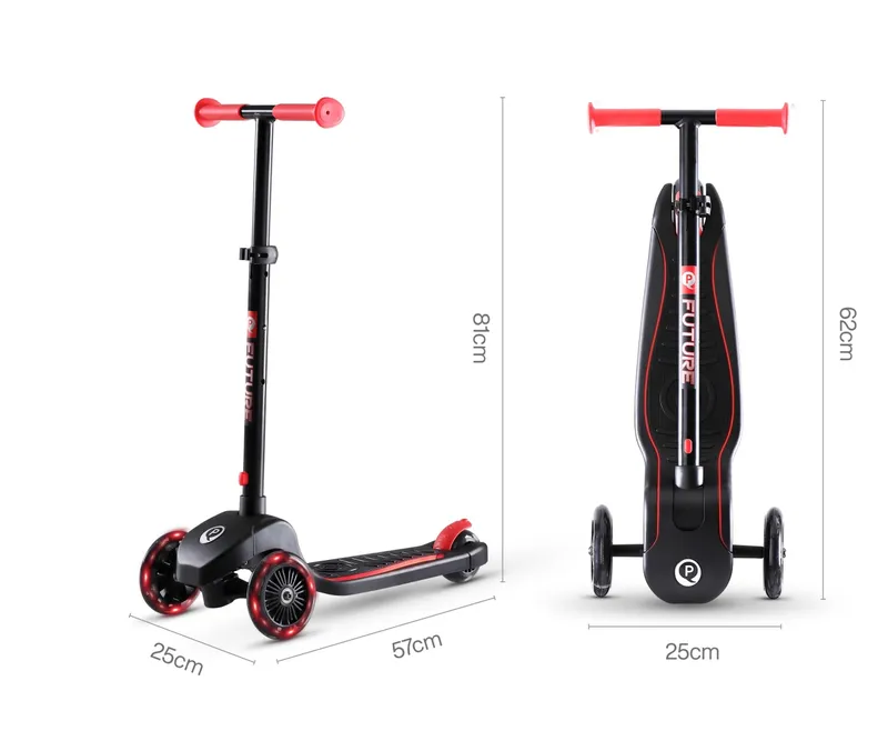 QPLAY Hulajnoga Future Red