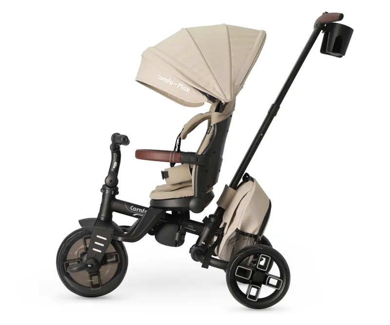 QPLAY Rowerek Trójkołowy Comfo Max Beige