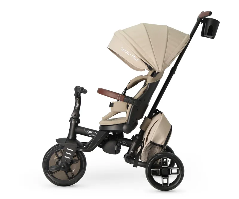 QPLAY Rowerek Trójkołowy Comfo Max Beige