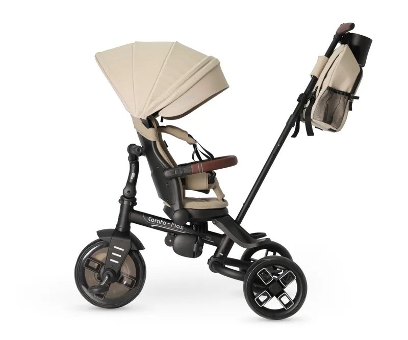 QPLAY Rowerek Trójkołowy Comfo Max Beige