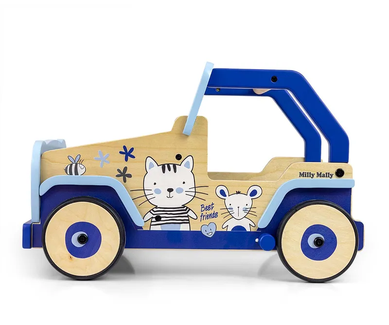 MILLY MALLY Zabawka Chodzik-Pchacz Dla Dzieci Explorer Cat And Mouse