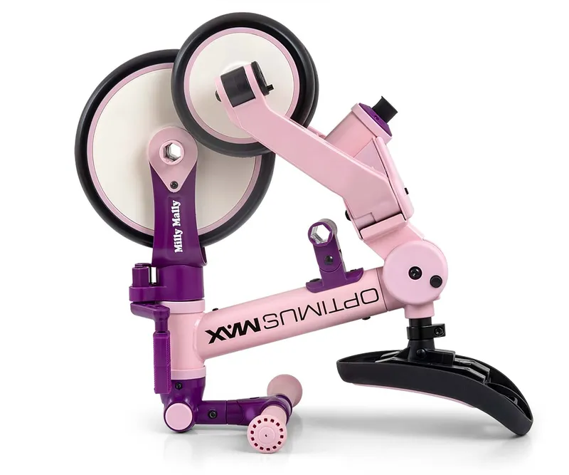 MILLY MALLY Rowerek 5w1 Optimus Max Pink