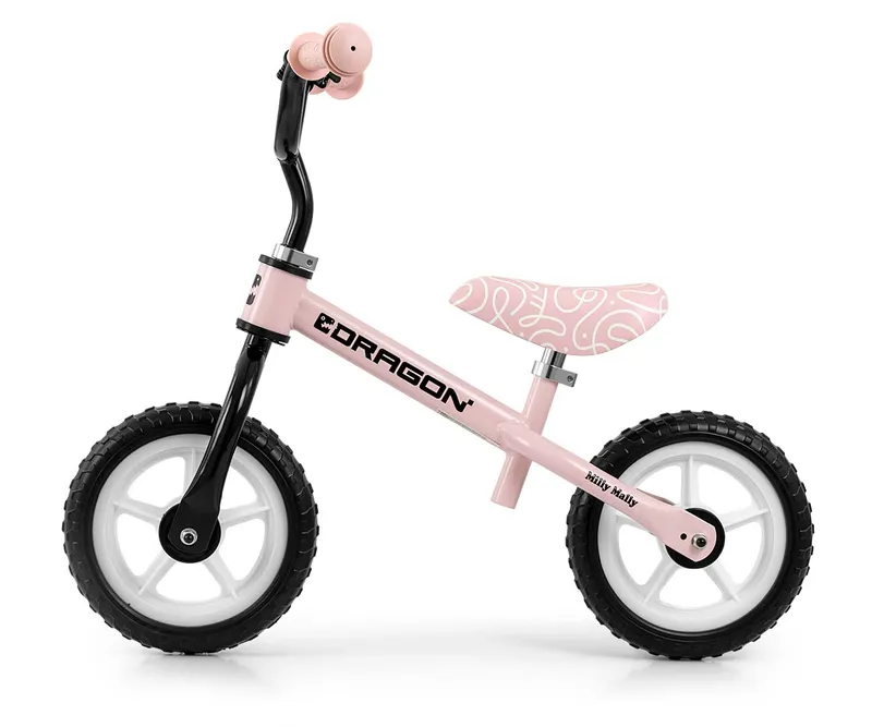 MILLY MALLY Rowerek Biegowy Dragon Pink
